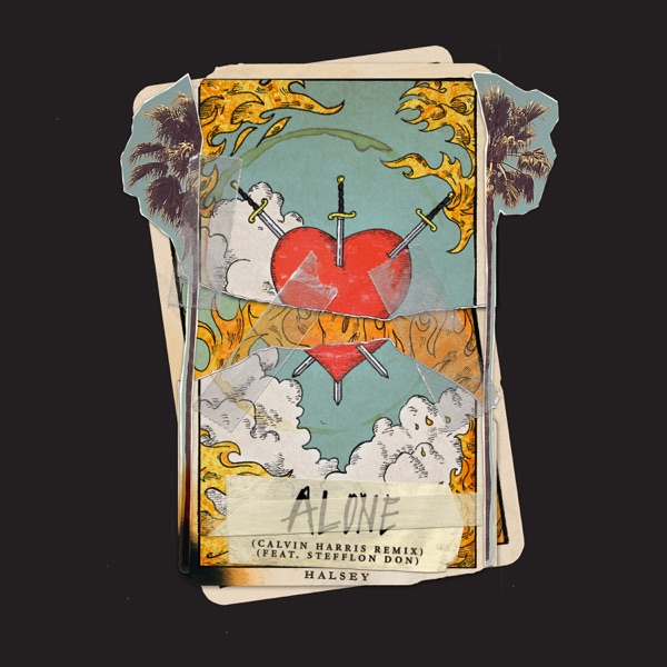 Alone (feat. Stefflon Don) [Calvin Harris Remix] - Single - Halsey