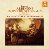 Albinoni: 12 Concertos et sonates, Op. 2 artwork