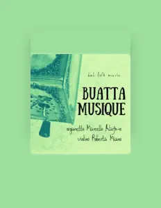 Dengarkan Buatta Musique, tonton video musik, baca bio, lihat tanggal tur & lainnya!