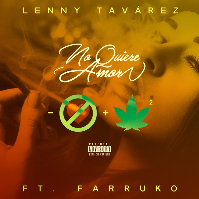 No Quiere Amor (feat. Farruko) by Lenny Tavárez album cover