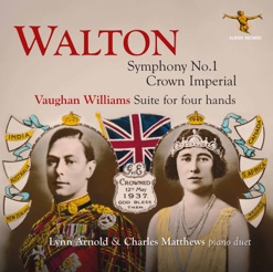 WALTON/SYMPHONY NO 1 cover art