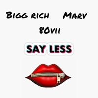Say Less (feat. Marv & 80vii) - Single - Bigg Rich
