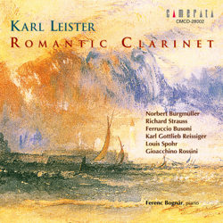 Romantic Clarinet - カール・ライスター&amp;フェレンツ・ボーグナー Cover Art