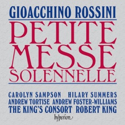 ROSSINI/PETITE MESSE SOLENNELLE cover art