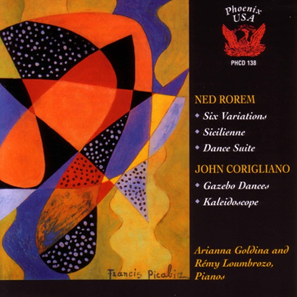 Rorem: 6 Variations, Sicilienne & Dance Suite - Corigliano, Jr.: Gazebo Dances & Kaléidoscope
