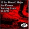 12 Bar Blues in C Major for Drums Backing Track 90 BPM, Vol. 1 artwork