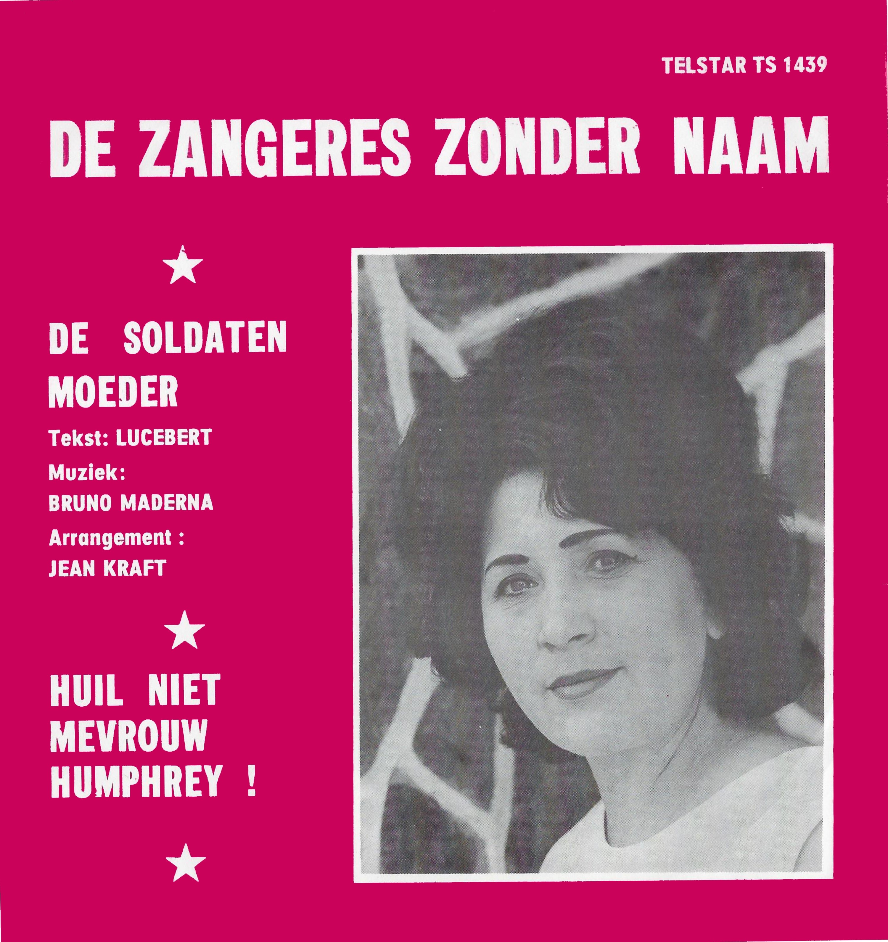 De Soldatenmoeder / Huil Niet Mevrouw Humphrey - Single