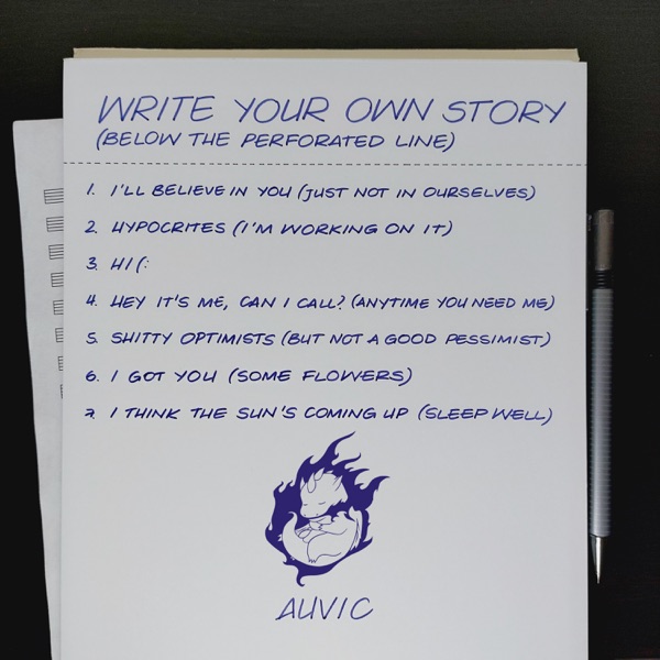 Write Your Own Story (Below the Perforated Line)