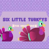 Six Little Turkeys song art