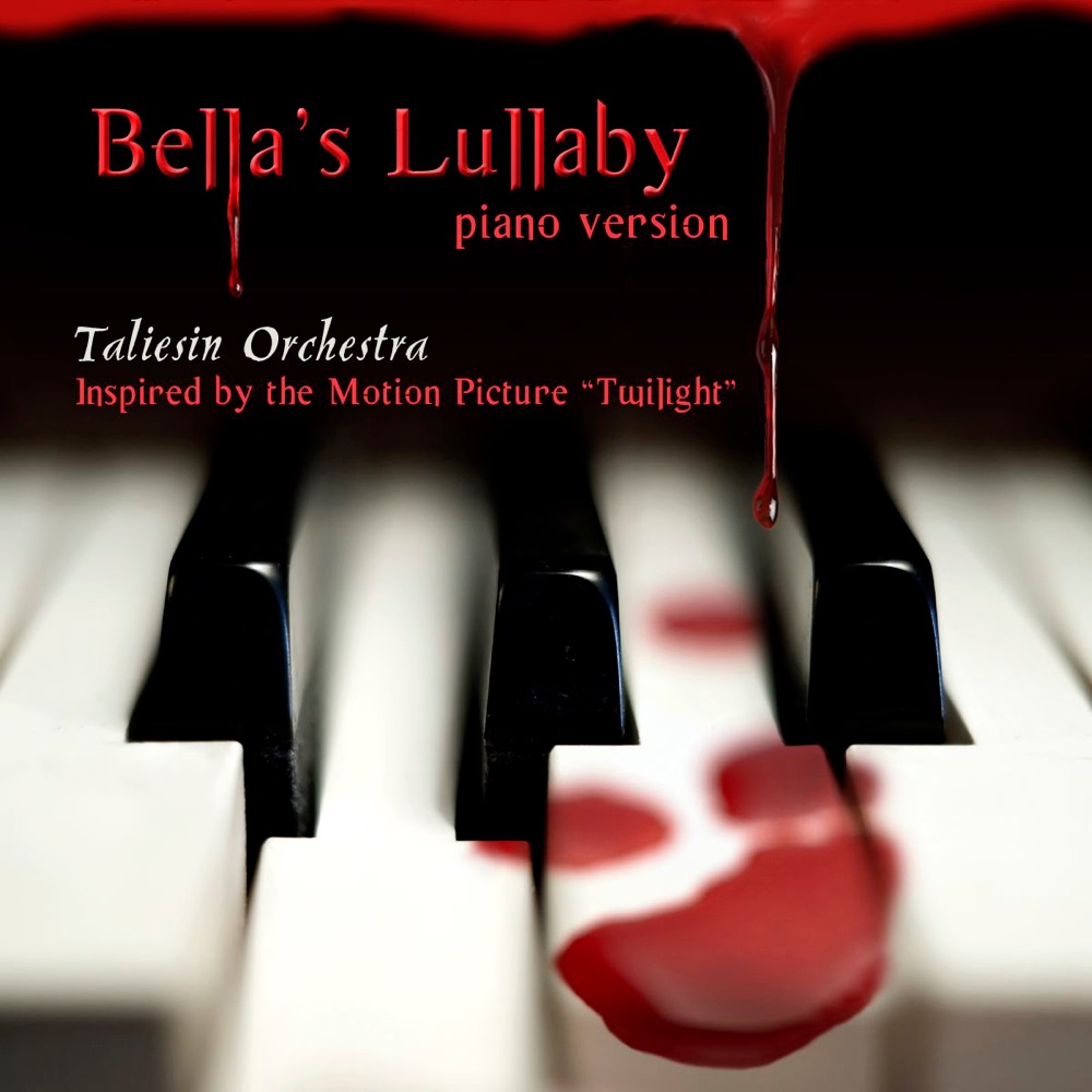 Обложка альбома «Bella's Lullaby (Piano Version) - Single» — Taliesin Orchestra