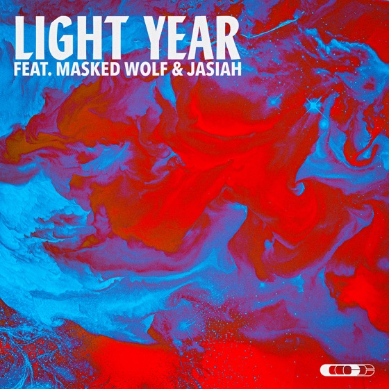 Cover artwork for Light Year (feat. Masked Wolf & Jasiah)