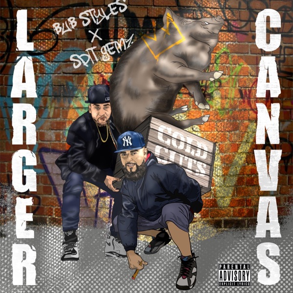 Larger Canvas (feat. Spit Gemz)