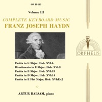 Haydn: Complete Keyboard Music, Volume III - Artur Balsam