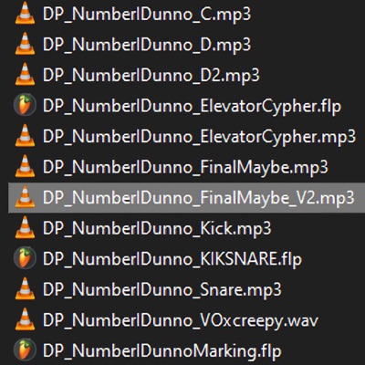 DP_NumberIDunno_FinalMaybe_V2.mp3 - Single