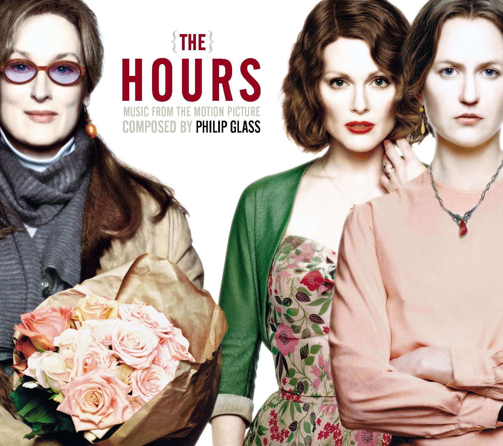 The Hours (Music from the Motion Picture) by Philip Glass, Michael Riesman & Lyric Quartet album cover
