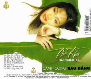 Canh Còng Rau Đắng (Yến Khoa Hải Ngoại 12)