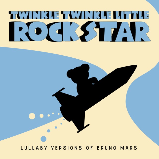 Twinkle Twinkle Little Rock Star Lullaby Versions of Bruno Mars Album Cover