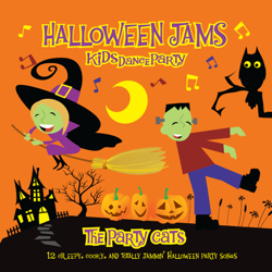 Kids Dance Party - Halloween Jams - The Party Cats Cover Art