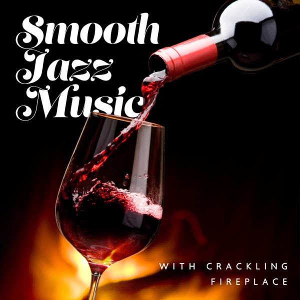 Smooth Jazz Music with Crackling Fireplace: Relaxing and Chill Music