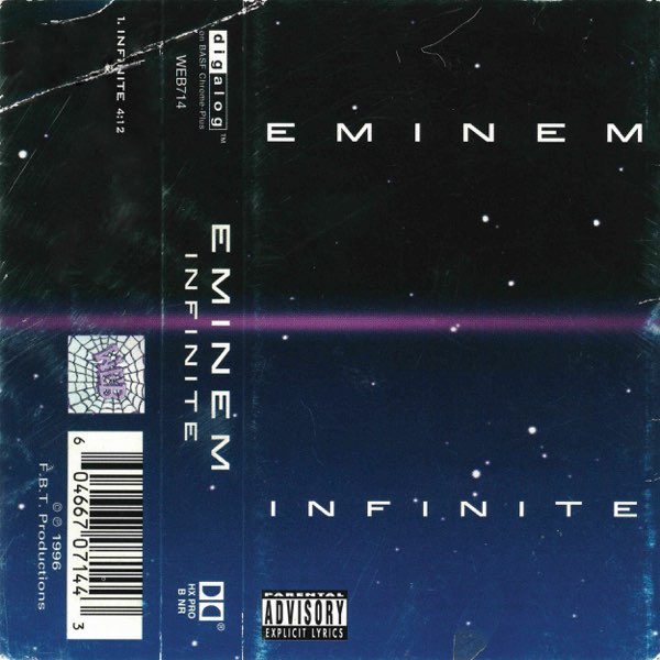 エミネム　Eminem – Infinite ARW007-CD Eminem – Infinite – CD (Album, Reissue, Unofficial Release