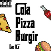Cola, Pizza, Burgir artwork