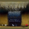 Edna Stern Chaconne After Bach's Partita for Violin Solo No. 2 in D Minor, BWV 1004 Busoni, Lutz, Brahms, Bach: Chaconne