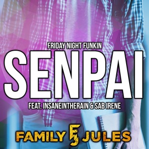 Senpai (From "Friday Night Funkin") [feat. Sab Irene & insaneintherainmusic] [Metal Version] - Single
