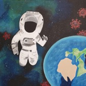 Wie ein Astronaut artwork