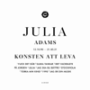 Julia Adams - Julia (feat. Beatrice Eli) artwork