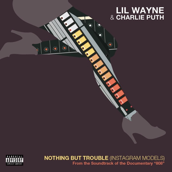 Album cover for Nothing but Trouble (Instagram Models) [From 808: The Music] - Single by Lil Wayne & Charlie Puth
