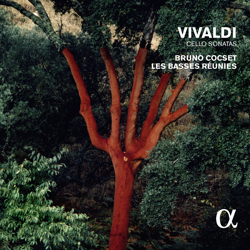 Vivaldi: Cello Sonatas (Alpha Collection) - Bruno Cocset &amp; Les Basses Réunies Cover Art