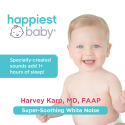 The Happiest Baby On the Block: Soothing White Noise Sleep Sounds - Dr. Harvey Karp Cover Art