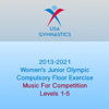 2013-2021 Women's Junior Olympic Compulsory Floor Exercise (Music For Competition) - USA Gymnastics