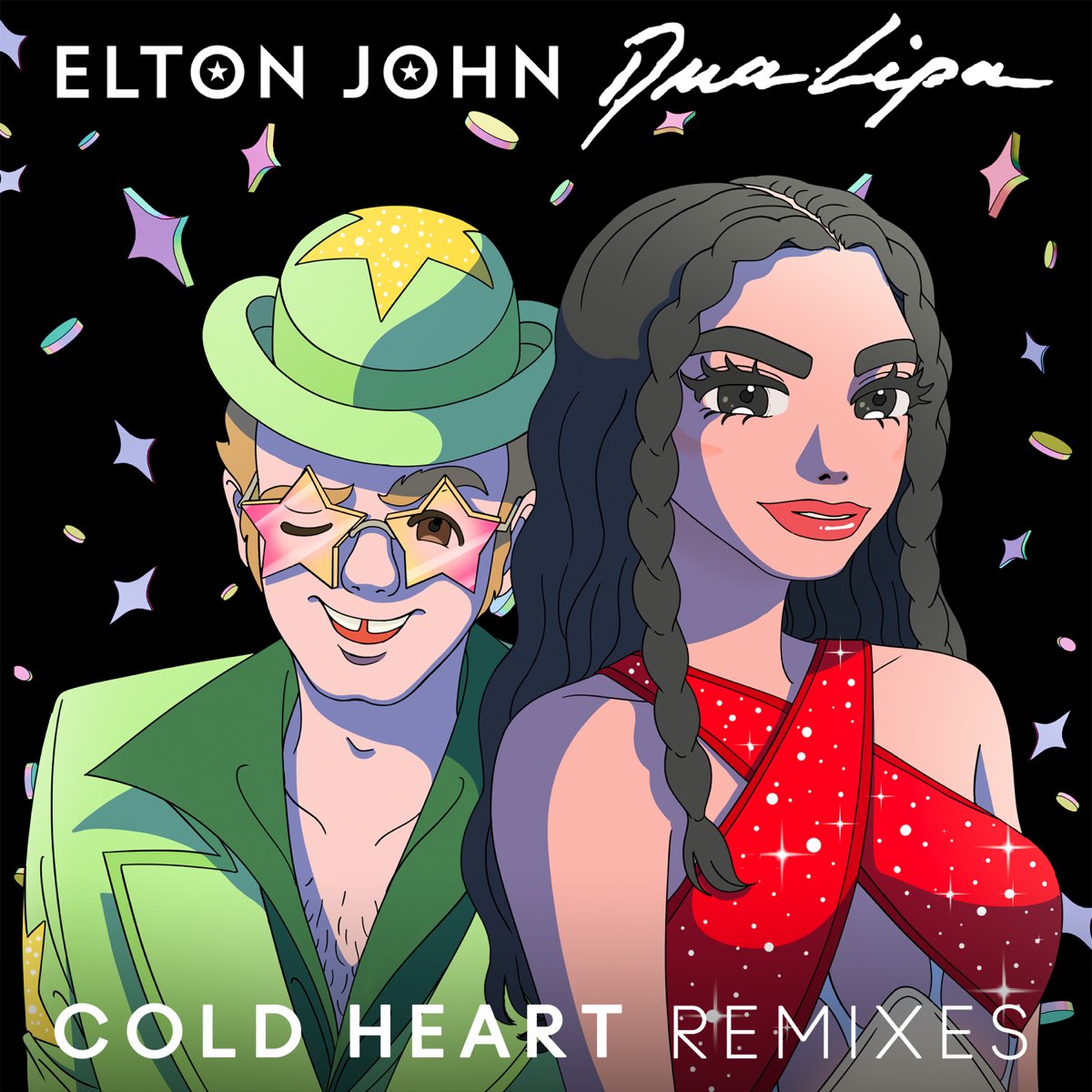 ‎Cold Heart (Claptone Remix) - Single - Album By Elton John & Dua Lipa ...