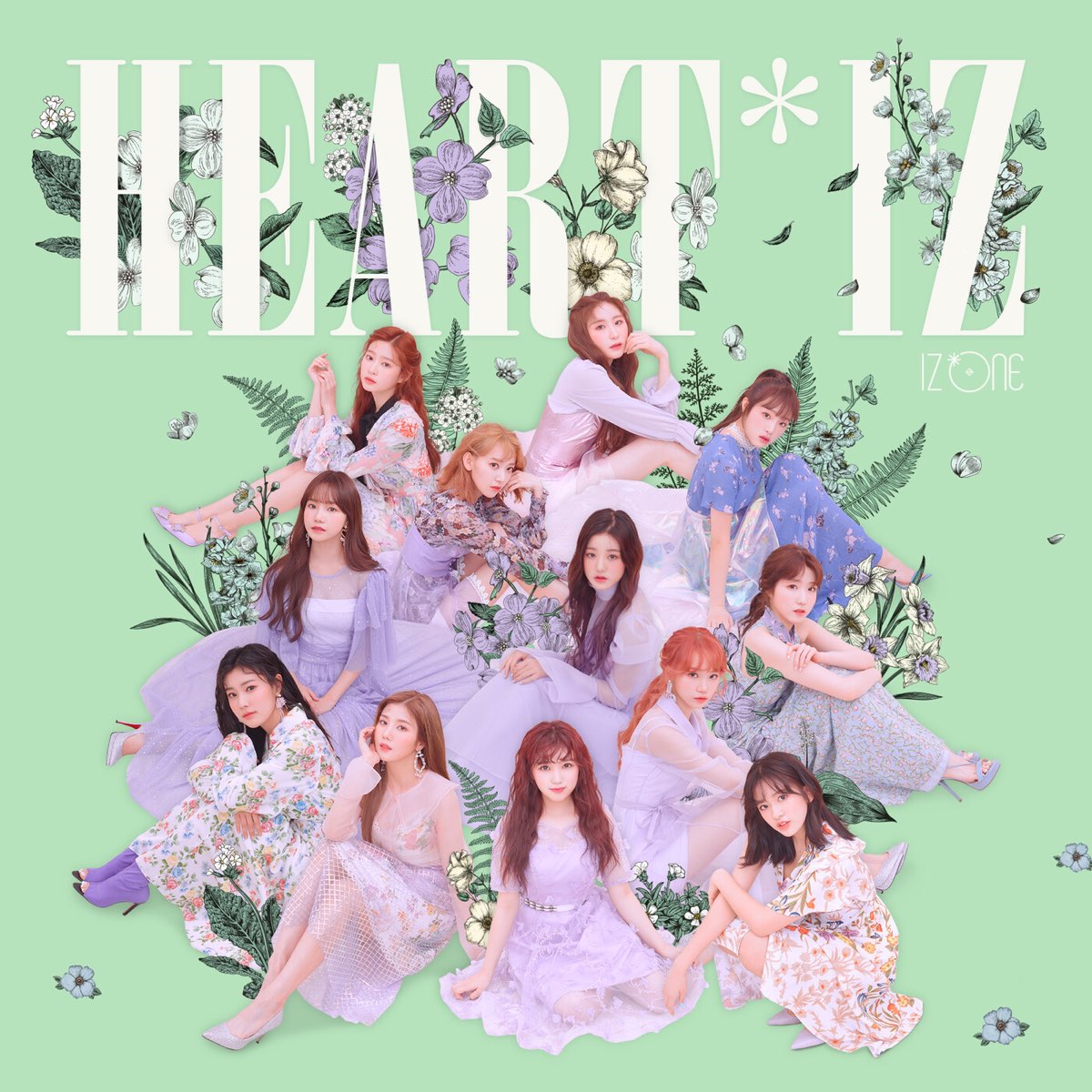IZONE 2nd Mini Album HEARTIZ 2 ver. Minju signed + 2 photo cards IZ*ONE  HEART*IZ