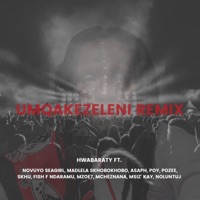 uMqakezeleni (feat. Asaph, Novuyo Seagirl, Msiz' Kay, Madlela Skhobokhobo, Fish F Ndaramu, Mzoe7, POZee, Skhu, NoluntuJ, POY & Mcheznana) [Remix] [Remix] - Single - Hwabaraty
