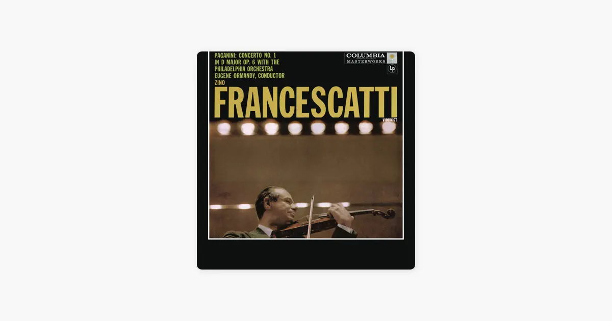 Paganini: Violin Concerto No. 1 in D Major, Op. 6 (Remastered