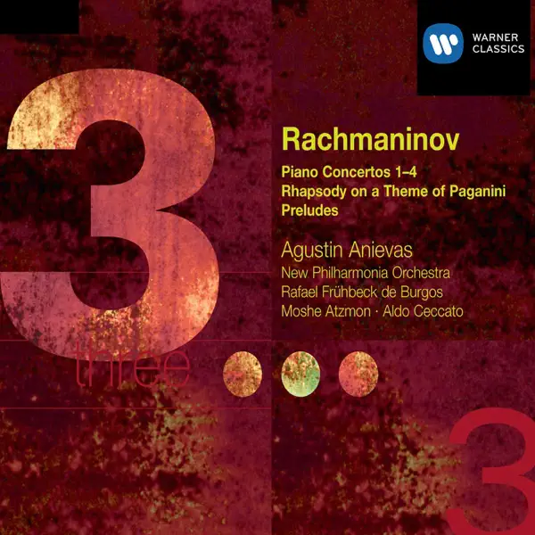 Augustin AnievasのRachmaninov: Piano Concertos Nos. 1 - 4