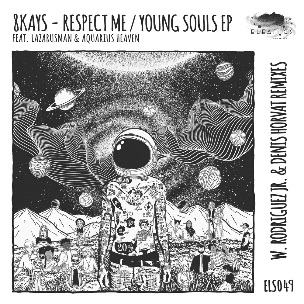 Обложка альбома «Respect Me / Young Souls - EP» — 8Kays, Denis Horvat & Rodriguez Jr.