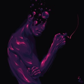 Smoke Ivish & mark veins