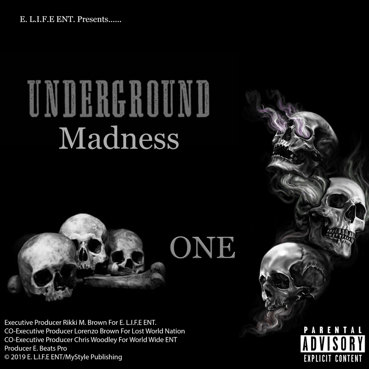 UnderGround Madness One (feat. Chaos) - EP - Album by Lil Ric E. - Apple  Music