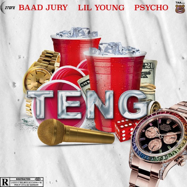 Cover of TENG (feat. LIL YOUNG & PSYCHO) - Single