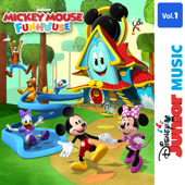 Stretch Break - Mickey Mouse Funhouse - Cast &amp; Mickey Mouse Cover Art