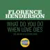 What Do You Do When Love Dies (Live On The Ed Sullivan Show, April 12, 1970) song reviews