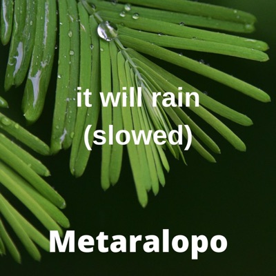 Metaralopo - It Will Rain (slowed)
