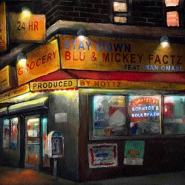 Stay Down (feat. Iman Omari) Mickey Factz, Blu & Nottz