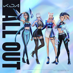 ALL OUT (feat. League of Legends) - EP - K/DA Cover Art
