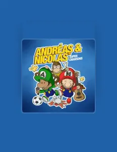 聆聽 Andréas & Nicolas、觀看音樂影片、閱讀小傳、查看巡演日期等！