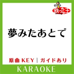 YUMEMITAATODE KARAOKE Original by Garnet Crow