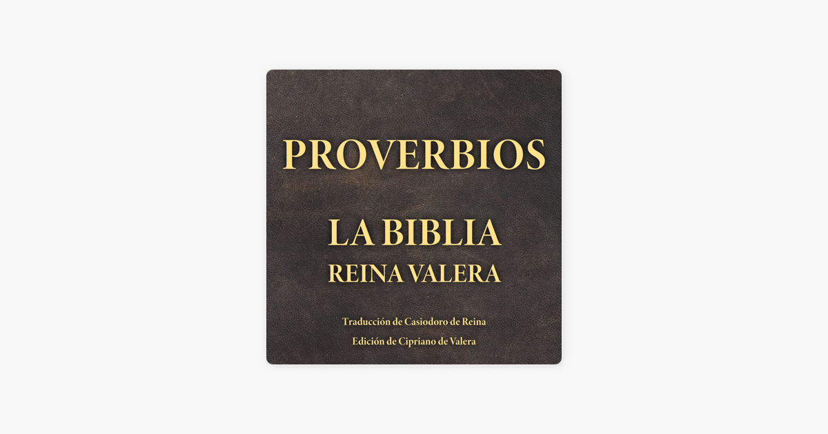 Proverbios: La Biblia Reina Valera on Apple Books